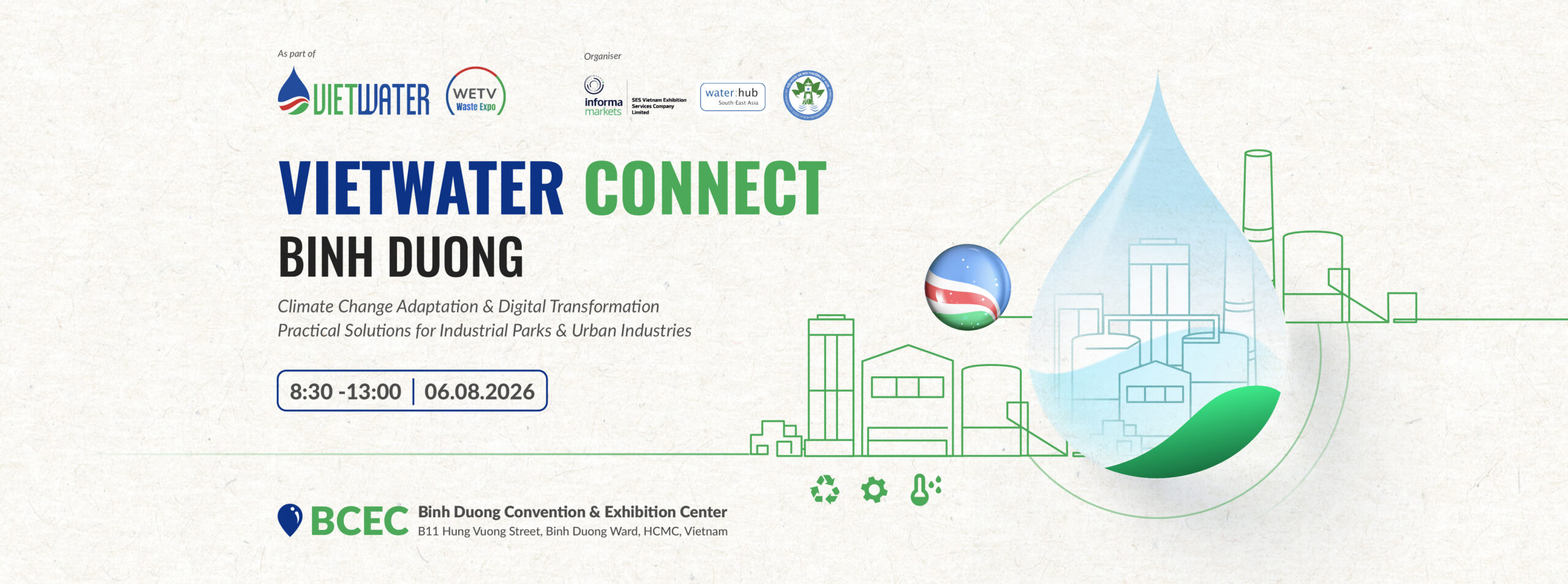 Vietwater Connect 2026 – A Connection Platform for the Water & Environment Sector Community